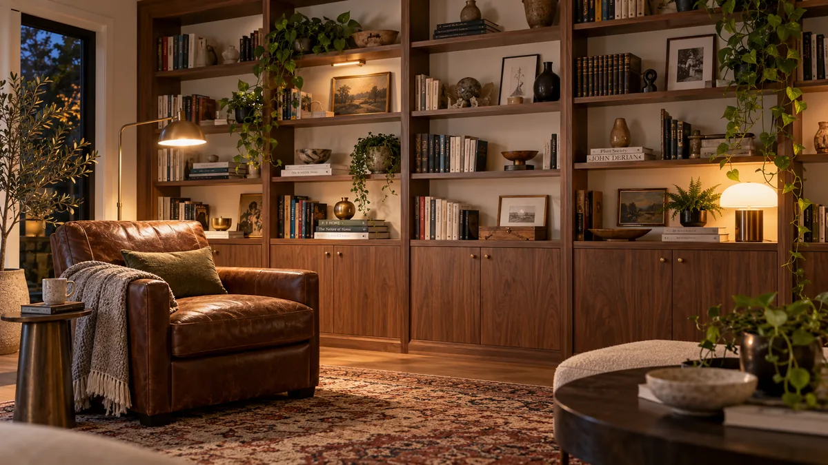Atlas Shelf Bookcase Wall Unit