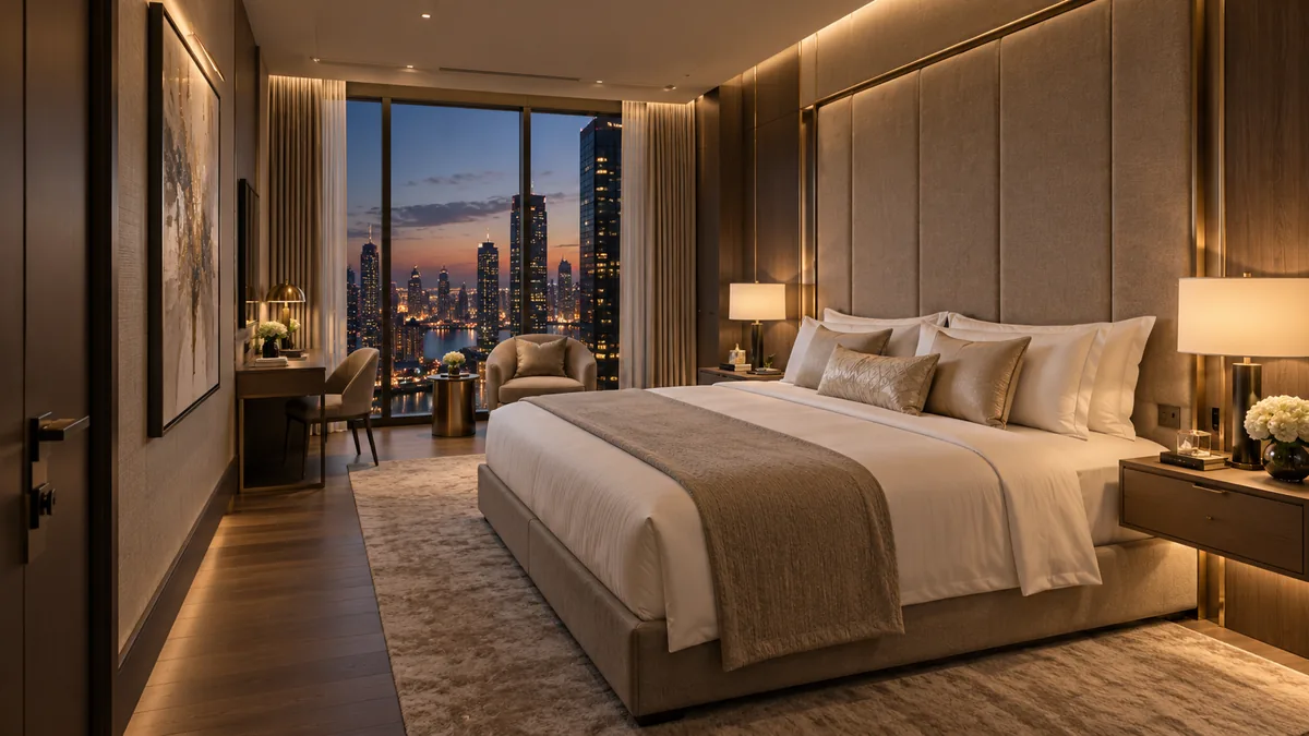 Champagne Whisper Bedroom