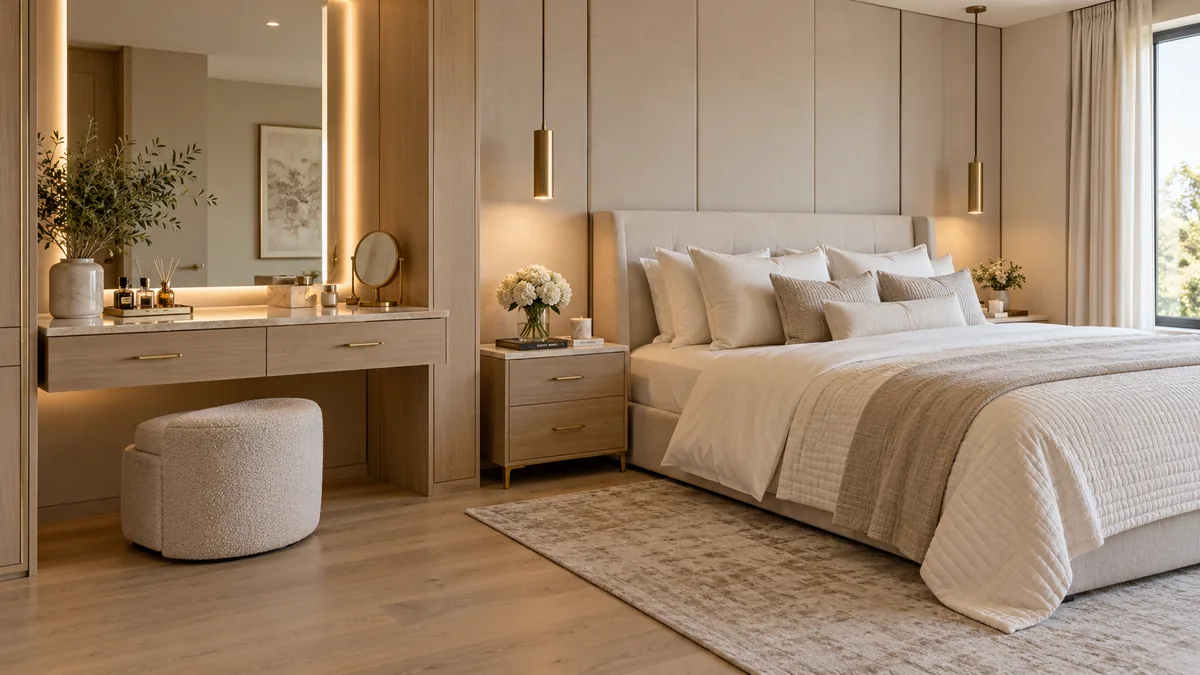 Reverie Vanity Suite Bedroom
