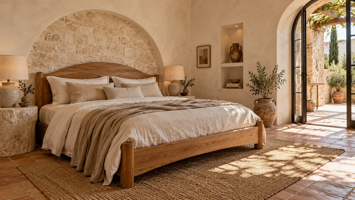Riviera Limestone Bedroom