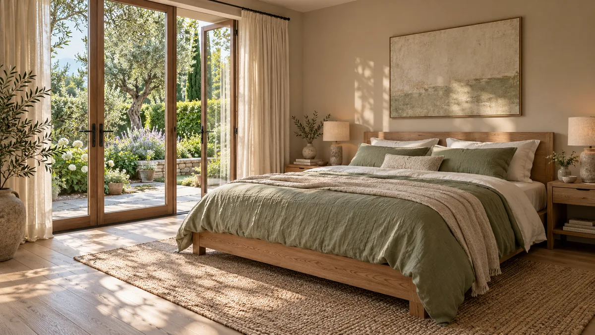 Sage Garden Retreat Bedroom