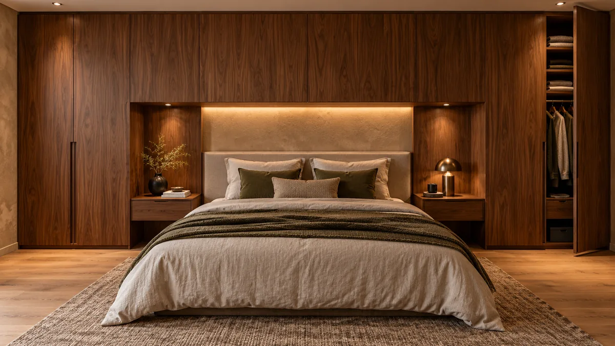 Walnut Secret Bedroom