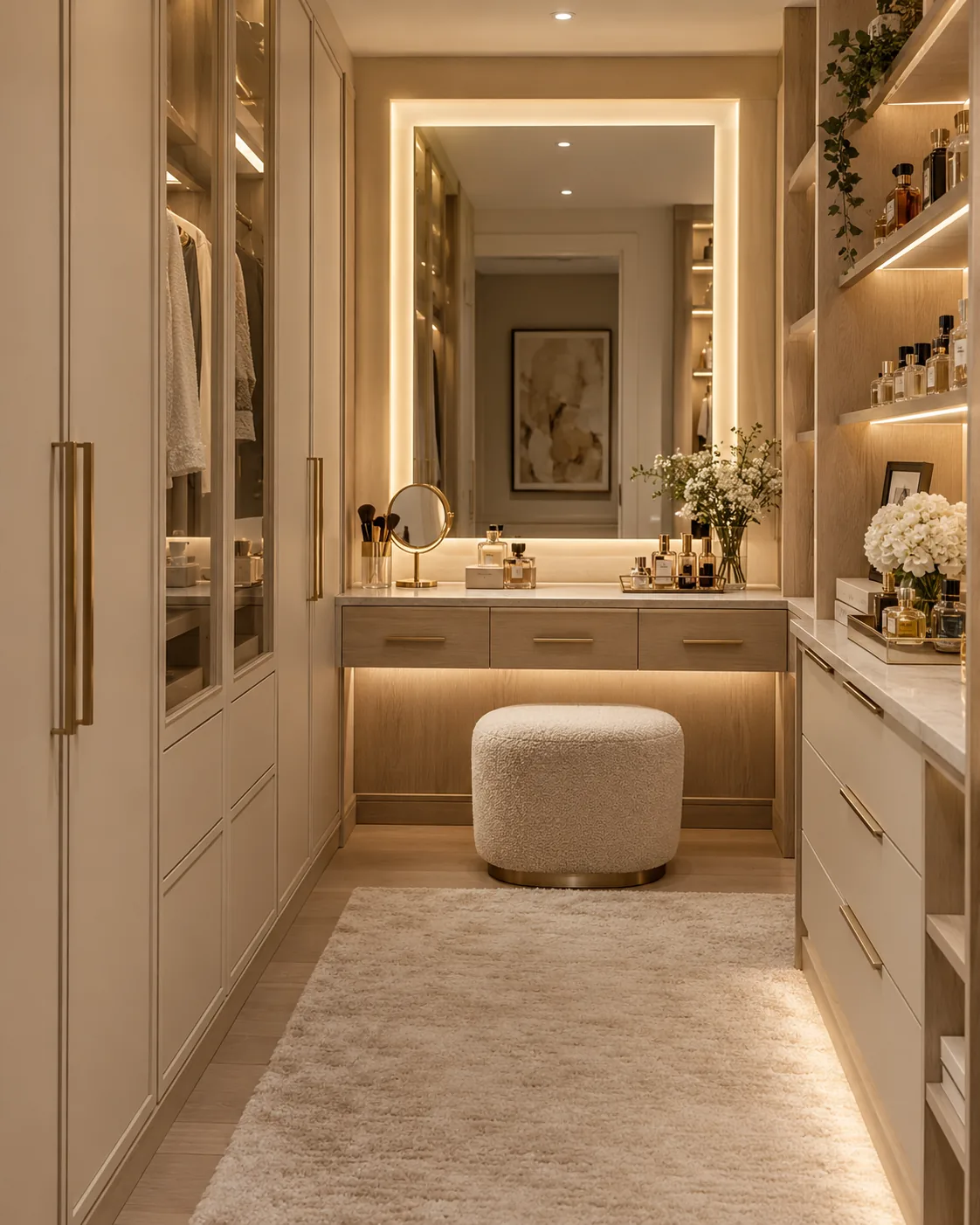 Beauty Vanity Suite Dressing Room