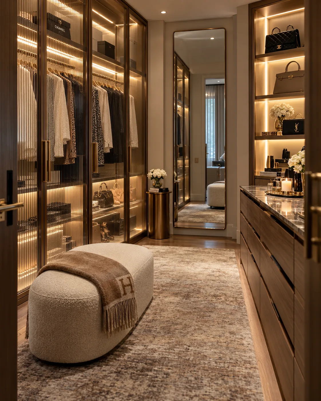 Boutique Glass Gallery Dressing Room