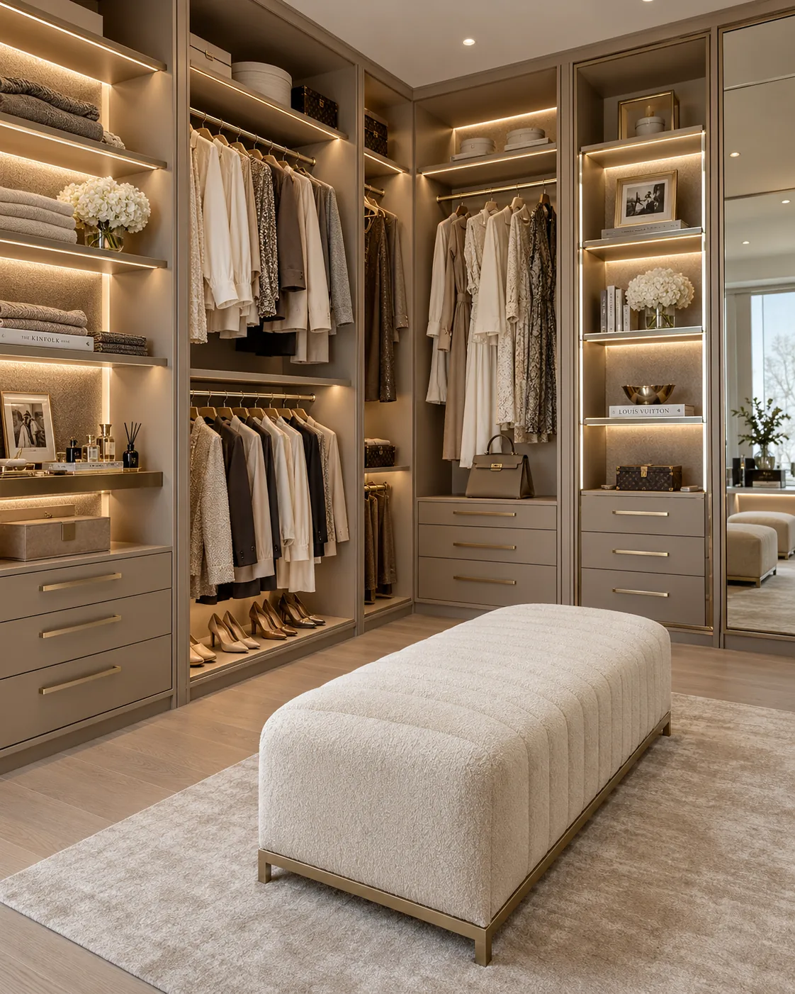 Champagne Atelier Dressing Room