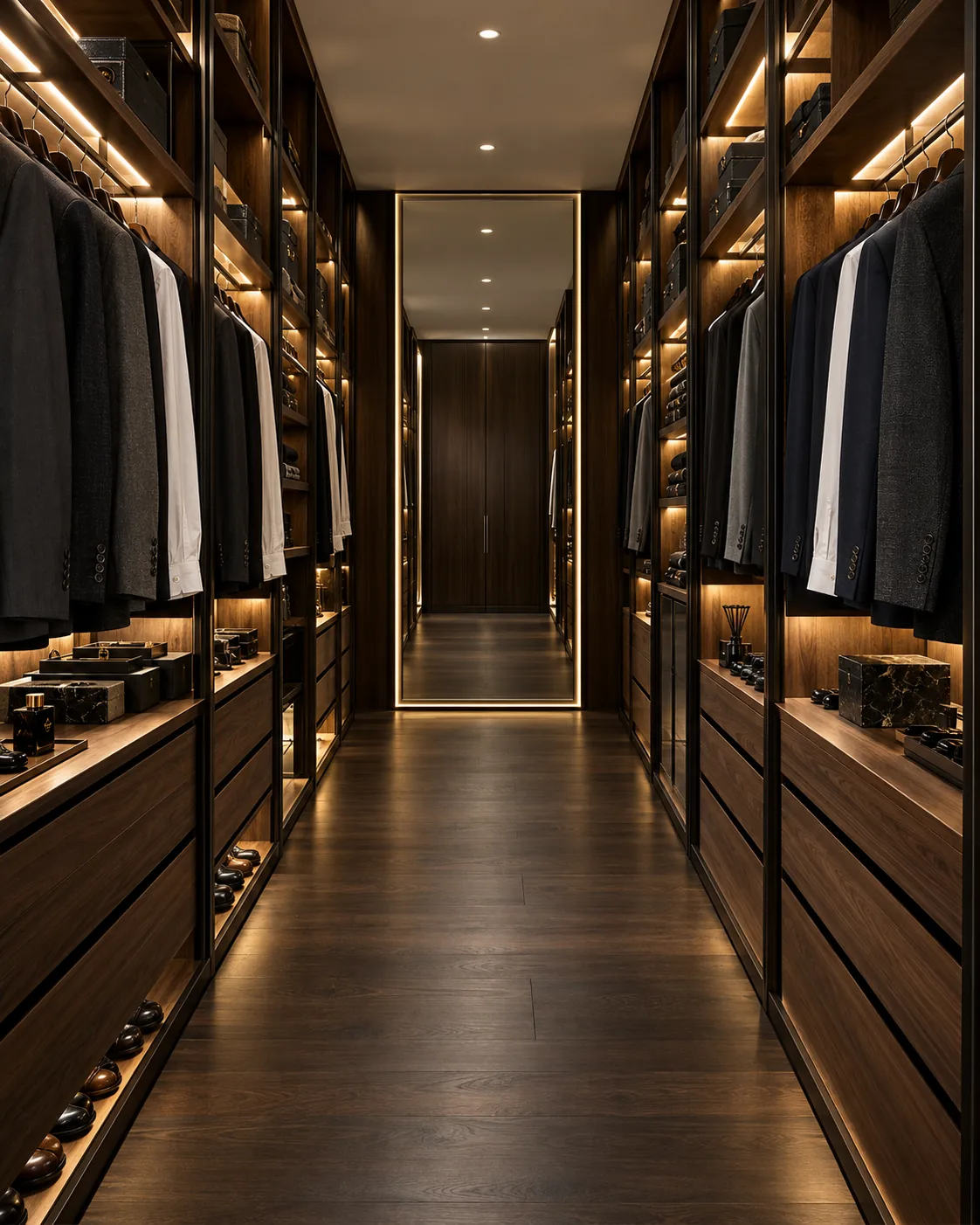 Executive Walnut Atelier Dressing Room