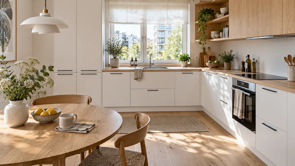 Birch Haven L-Shaped Kitchen