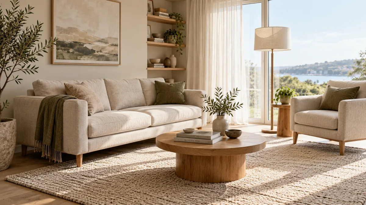 Linen Cloud Sofa Set